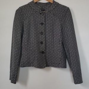 Nicole by Nicole Miller Geometric Blazer Size 12